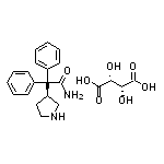 (S)-2,2-Diphenyl-2-(3-pyrrolidinyl)acetamide L-Tartrate