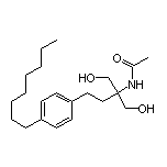 N-[1,1-Bis(hydroxymethyl)-3-(4-octylphenyl)propyl]acetamide