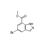 Methyl 5-Bromo-1H-indazole-7-carboxylate