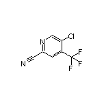 5-Chloro-4-(trifluoromethyl)pyridine-2-carbonitrile