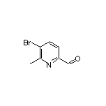 5-Bromo-6-methylpyridine-2-carboxaldehyde