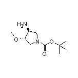 (3S,4S)-3-Amino-1-Boc-4-methoxypyrrolidine