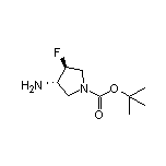 (3S,4S)-1-Boc-3-amino-4-fluoropyrrolidine