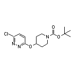 6-[(1-Boc-4-piperidyl)oxy]-3-chloropyridazine