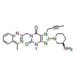 (R)-8-(3-Amino-1-piperidinyl)-7-(2-butyn-1-yl)-3-methyl-1-[(4-methyl-2-quinazolinyl)methyl]-1H-purine-2,6(3H,7H)-dione