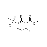 Methyl 2,6-Difluoro-3-(methylsulfonyl)benzoate