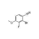 2-Bromo-3-fluoro-4-methoxybenzonitrile