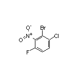 2-Bromo-1-chloro-4-fluoro-3-nitrobenzene