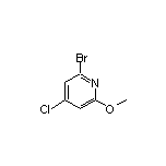 2-Bromo-4-chloro-6-methoxypyridine