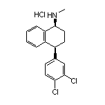 (1S,4S)-4-(3,4-Dichlorophenyl)-1-(methylamino)-1,2,3,4-tetrahydronaphthalene Hydrochloride