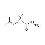 2,2-Dimethyl-3-(2-methyl-1-propenyl)cyclopropanecarbohydrazide