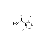 4-Iodo-1-methylpyrazole-5-carboxylic Acid