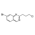 7-Bromo-2-(3-chloropropyl)quinazoline