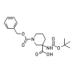 3-(Boc-amino)-1-Cbz-piperidine-3-carboxylic Acid