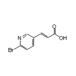 (E)-3-(6-Bromo-3-pyridyl)acrylic Acid