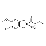 Ethyl 2-Amino-5-bromo-6-methoxyindane-2-carboxylate