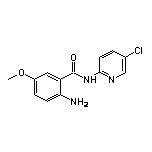 2-Amino-N-(5-chloro-2-pyridyl)-5-methoxybenzamide