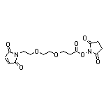 2,5-dioxopyrrolidin-1-yl 3-(2-(2-(2,5-dioxo-2H-pyrrol-1(5H)-yl)ethoxy)ethoxy)propanoate