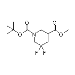 Methyl 1-Boc-5,5-difluoropiperidine-3-carboxylate