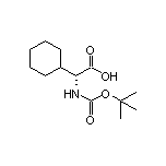 (R)-2-(Boc-amino)-2-cyclohexylacetic Acid