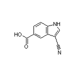 3-Cyanoindole-5-carboxylic Acid