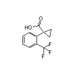 1-[2-(Trifluoromethyl)phenyl]cyclopropanecarboxylic Acid