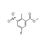 Methyl 5-Fluoro-2-methyl-3-nitrobenzoate