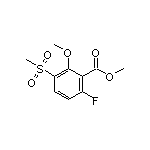 Methyl 6-Fluoro-2-methoxy-3-(methylsulfonyl)benzoate