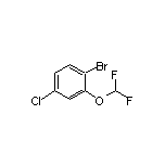 1-Bromo-4-chloro-2-(difluoromethoxy)benzene