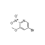 5-Bromo-3-methoxy-2-nitropyridine