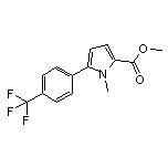 Methyl 1-Methyl-5-[4-(trifluoromethyl)phenyl]pyrrole-2-carboxylate