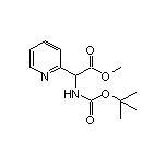 Methyl 2-(Boc-amino)-2-(2-pyridyl)acetate