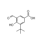 3-(tert-Butyl)-5-formyl-4-hydroxybenzoic Acid