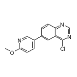 4-Chloro-6-(6-methoxy-3-pyridyl)quinazoline