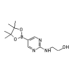 2-[(2-Hydroxyethyl)amino]pyrimidine-5-boronic Acid Pinacol Ester