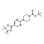 2-(4-Boc-1-piperazinyl)pyrimidine-5-boronic Acid Pinacol Ester