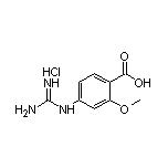 4-Guanidino-2-methoxybenzoic Acid Hydrochloride