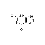 6-Chloro-1H-pyrazolo[3,4-d]pyrimidin-4(7H)-one