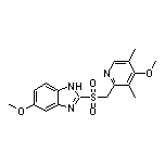 5-Methoxy-2-[[(4-methoxy-3,5-dimethyl-2-pyridyl)methyl]sulfonyl]benzimidazole