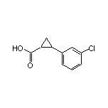 2-(3-Chlorophenyl)cyclopropanecarboxylic Acid