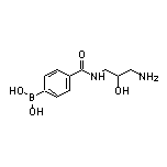 4-[(3-Amino-2-hydroxypropyl)carbamoyl]phenylboronic Acid