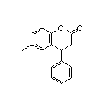 6-Methyl-4-phenylchroman-2-one