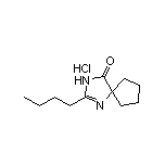 2-Butyl-1,3-diazaspiro[4.4]non-1-en-4-one Hydrochloride