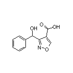 3-[Hydroxy(phenyl)methyl]isoxazole-4-carboxylic Acid