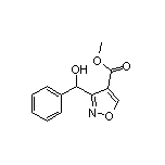 Methyl 3-[Hydroxy(phenyl)methyl]isoxazole-4-carboxylate