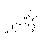 Methyl 3-[(4-Chlorophenyl)(hydroxy)methyl]isoxazole-4-carboxylate