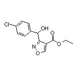 Ethyl 3-[(4-Chlorophenyl)(hydroxy)methyl]isoxazole-4-carboxylate