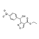 Ethyl 3-[Hydroxy(4-nitrophenyl)methyl]isoxazole-4-carboxylate