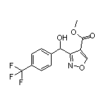 Methyl 3-[Hydroxy[4-(trifluoromethyl)phenyl]methyl]isoxazole-4-carboxylate