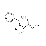 Ethyl 3-[Hydroxy(3-pyridyl)methyl]isoxazole-4-carboxylate